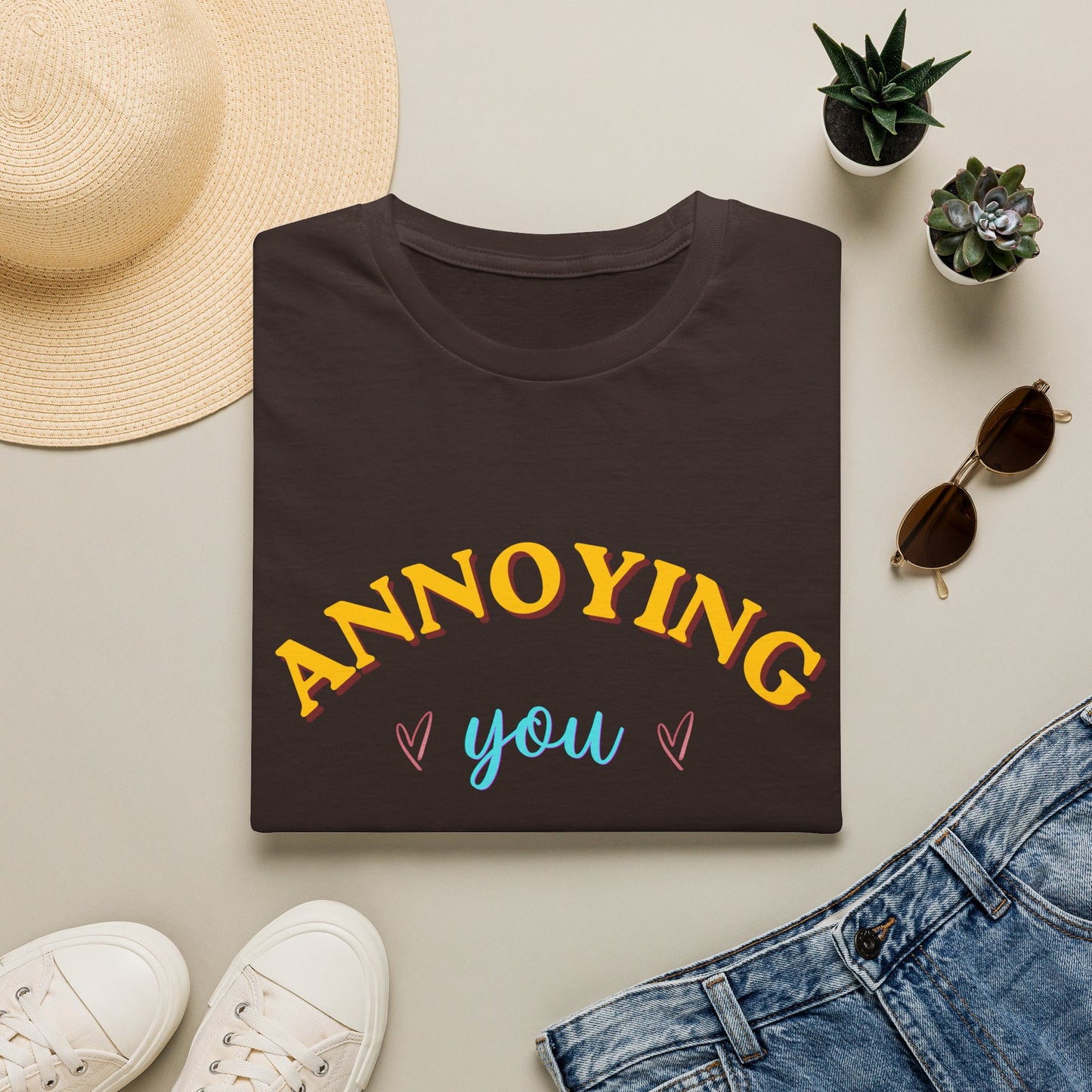 Annoying you since forever T-Shirt — Couple Tee, Funny Tshirt, Meme Tshirt, Relationship Tshirt